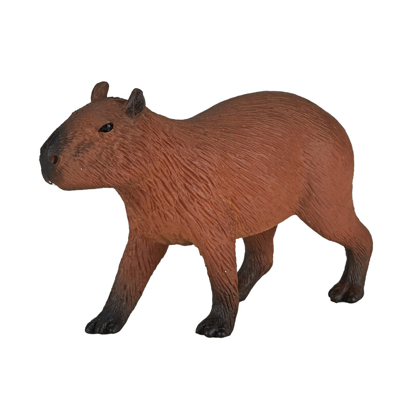 MOJO Capybara Animal Play Figure Toy - Adorable Realistic Figurine for Kids & Collectors, Perfect for Imaginative Scenes.