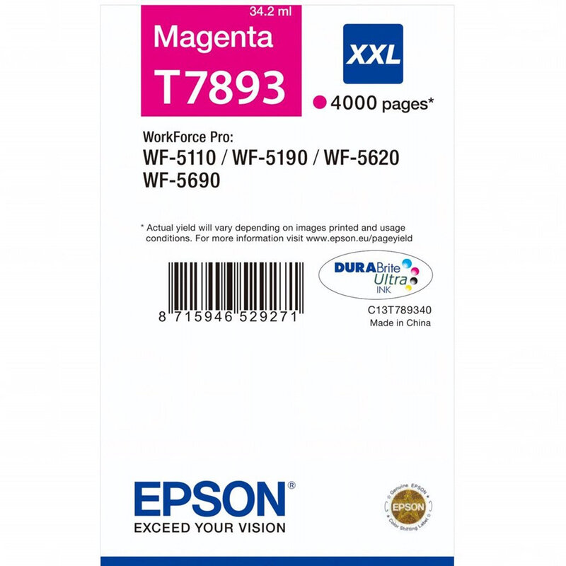 Epson inktcartridge XXL magenta