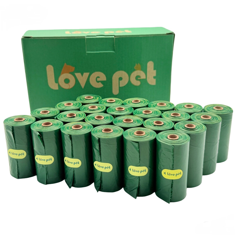 Lavender Dog Waste Bags, 24 Roll*15 Bags, Scented