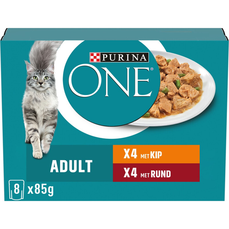 Purina ONE Reepjes Kip&Rund MP Verpakking