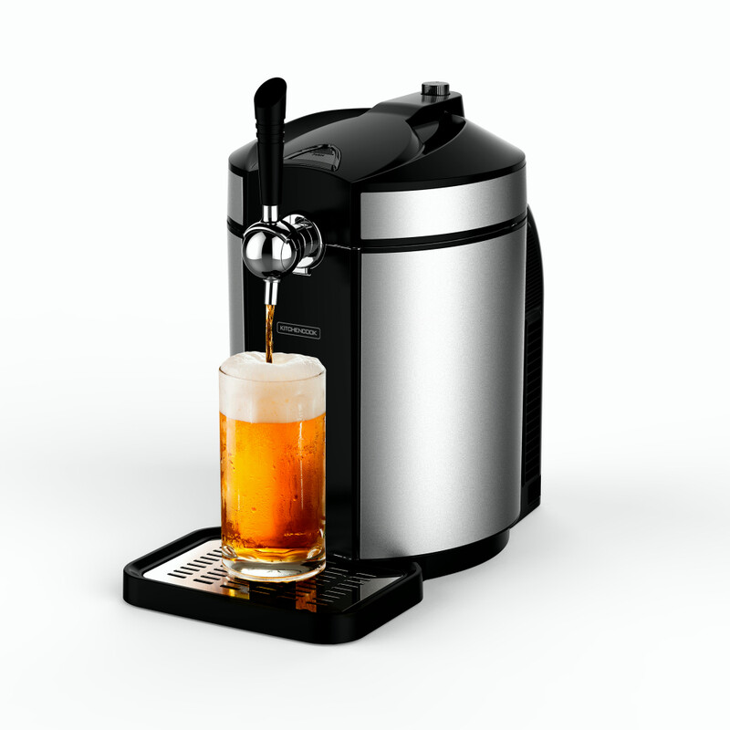 KitchenCook T_BEER Model - Tiroir à bière compatible avec des fûts de 5 litres