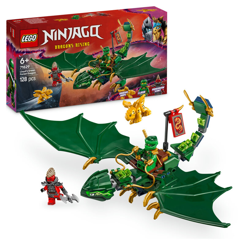 Lego 71829 Ninjago Lloyds grüner Walddrache