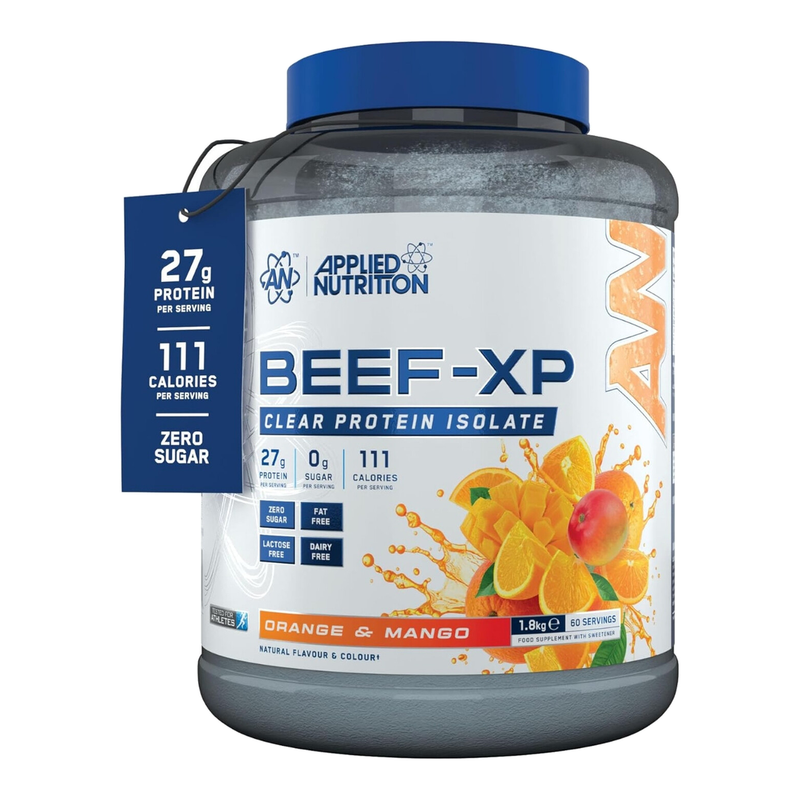 Applied Nutrition Orange Beef-Xp Beef Protein Nutrition Powder & Mango Flavour - 1.8Kg