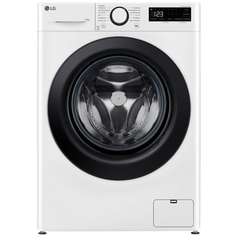 LG Waschmaschine F4WR5035 Frontlader, 13 kg, A-20%: AI DD, 6 Motion, 1360 U/min, Dampf Allergy Care, AquaLock, LoadSense, weiß