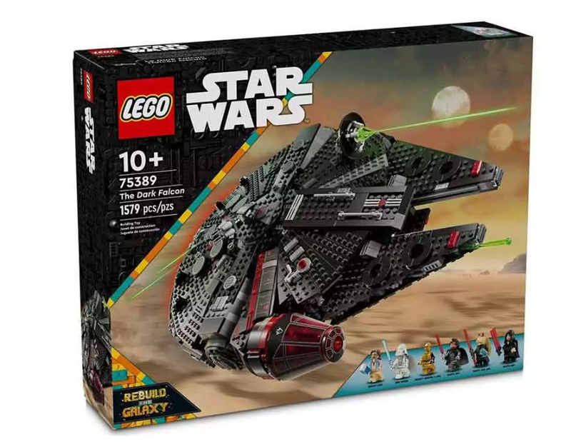 LEGO Star Wars 75389 Baue die Galaxie neu Der Dunkle Falke Set