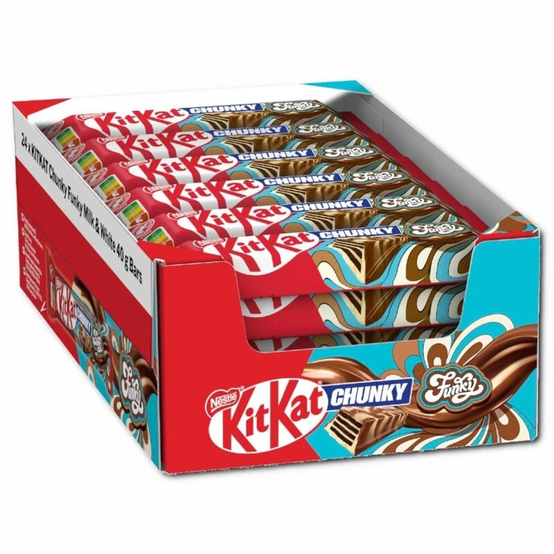 KitKat Chunky Funky Riegel Großpackung 0,96kg (24 x 40g)