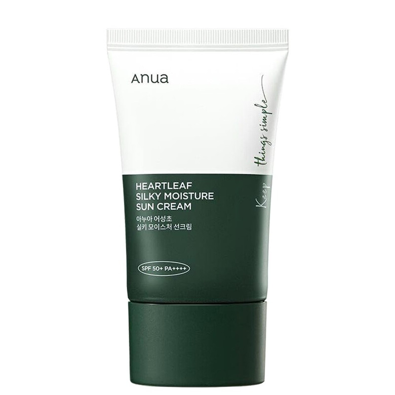 Anua Heartleaf Silky Moisturizing Sunscreen 50 Ml