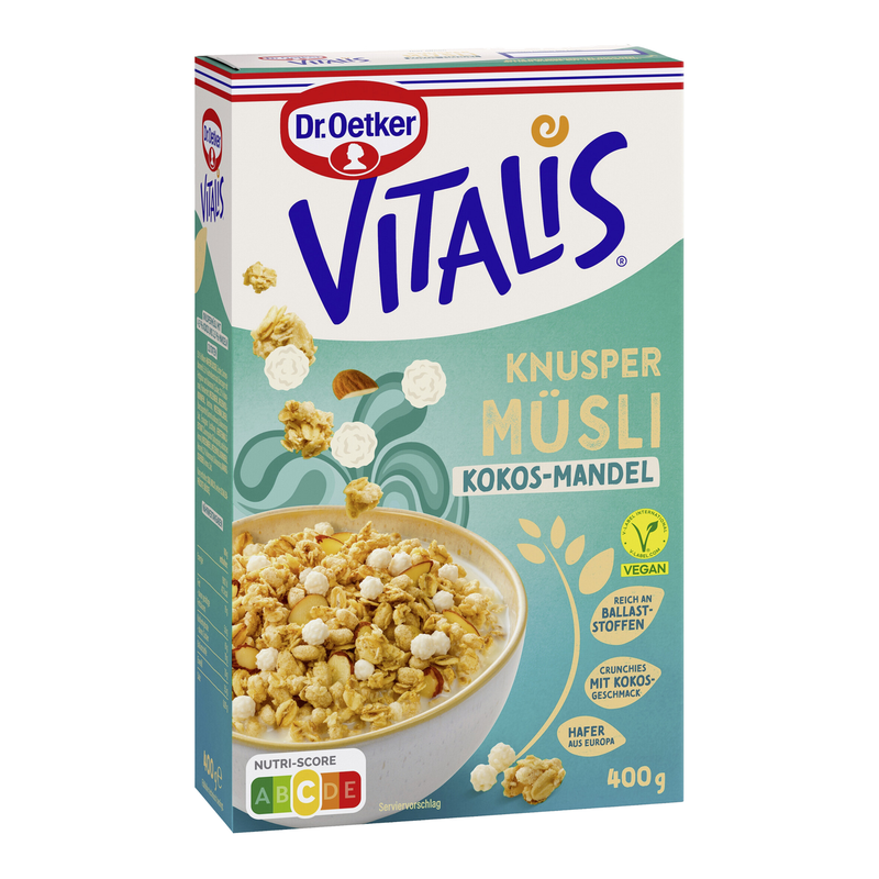 Dr. Oetker Vitalis Knusper Kokos-Mandel Müsli 400g