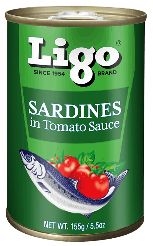 Ligo Sardines In Tomato Sauce 155G