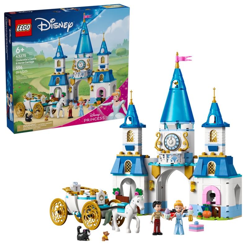 LEGO Disney™ 43275 Assepoester's Kasteel&Paardenslee