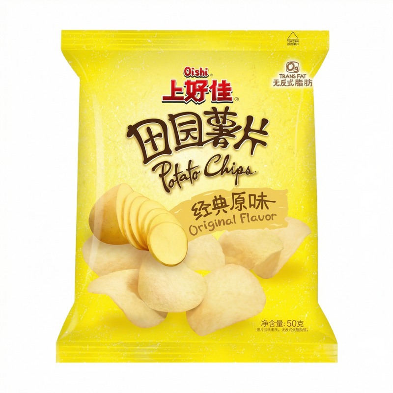 Oishi Potato Chips Original Flavor 50g