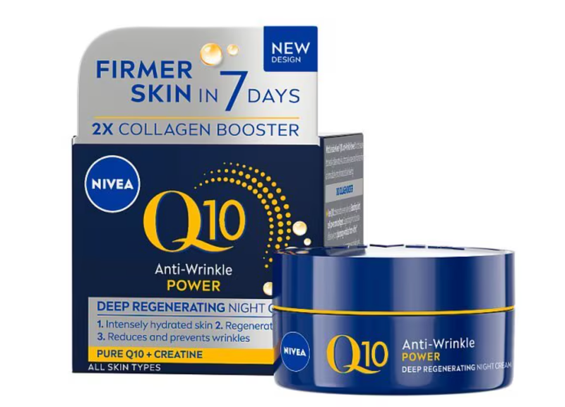 Nivea Cream Q10 Anti-Wrinkle Power Revitalising Night 50Ml
