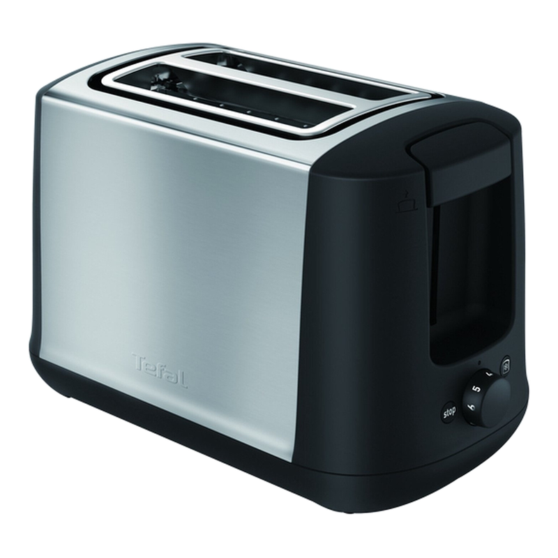 Tefal TT340830 - broodrooster - 850 W zwart RVS kruimelschotel
