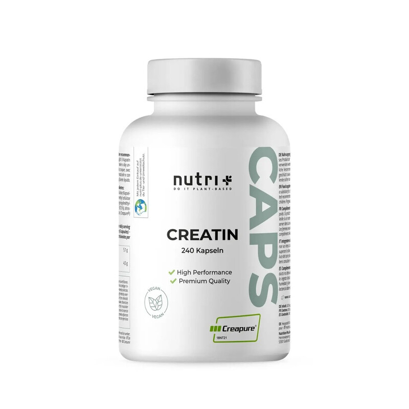 nutri + Creatin (Creapure®) Pulver Vegan 240 g