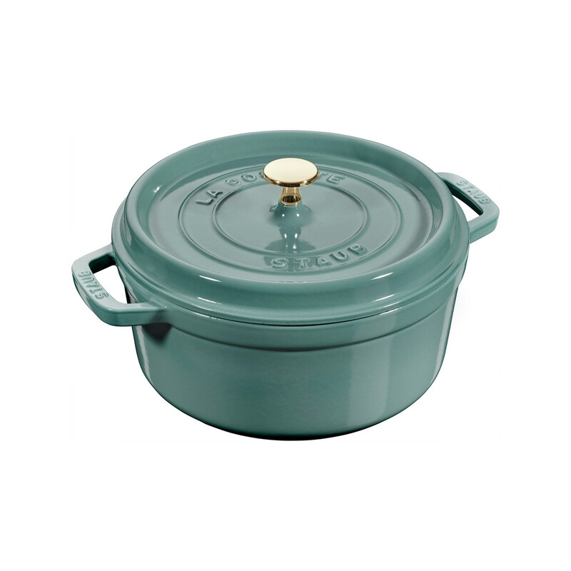 Staub La Cocotte Cocotte, 24 cm | Eukalyptus | rund | Gusseisen