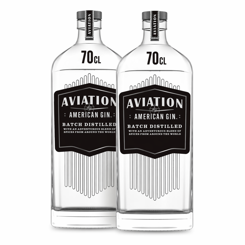 Pack of 2 - Aviation American Gin 70cl