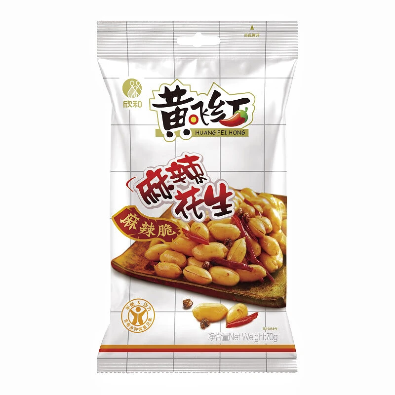 Huangfeihong Spicy Peanuts 70g