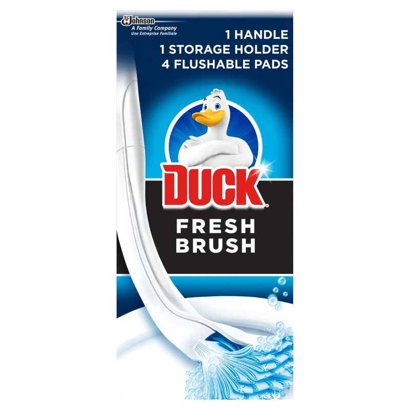 Toilet Cleaner Fresh Brush Handle + 4 Refills