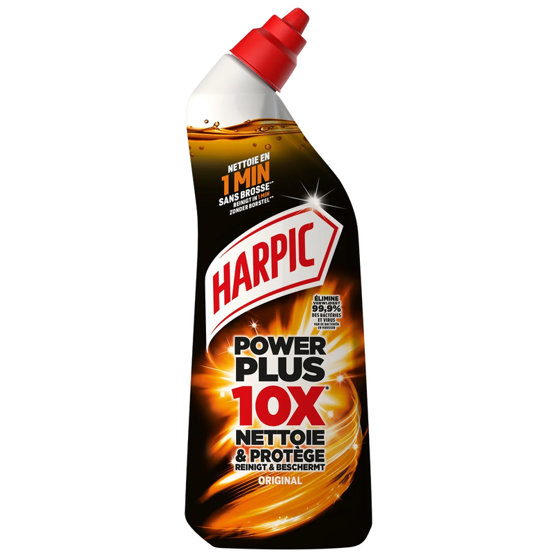 Gel Wc Power Plus Original Harpic Le Flacon De 750ml