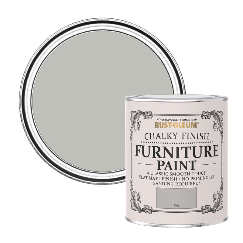 CHALKY FURNITURE PAINT FLINT 750ML