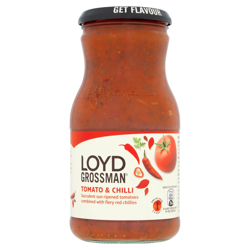 Loyd Grossman Red Loyd Grosman Tomato Chilli Sauce 660G