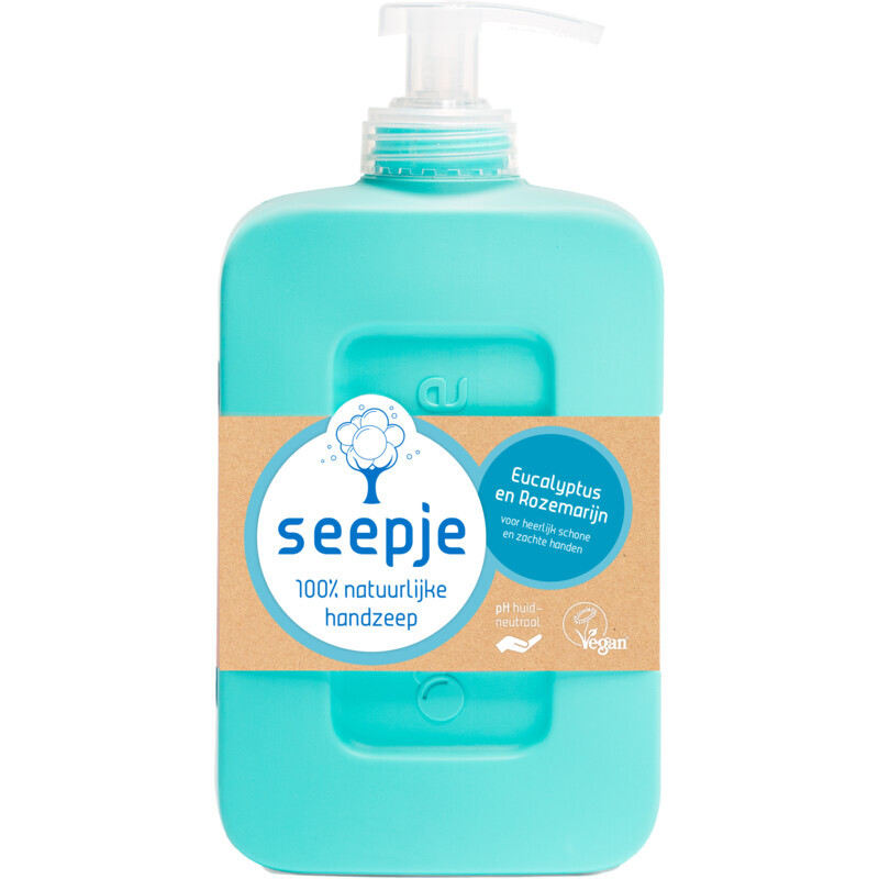 Seepje Handzeep Eucalyptus en Rozemarijn 300 ml