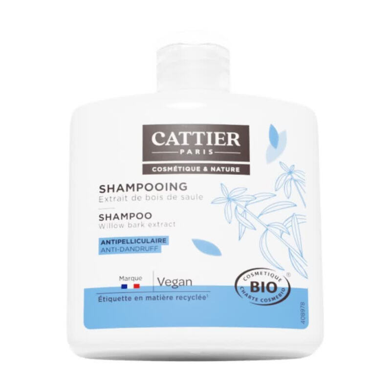 Cattier Shampoing Anti-Pelliculaire Bois De Saule Bio - Image 3