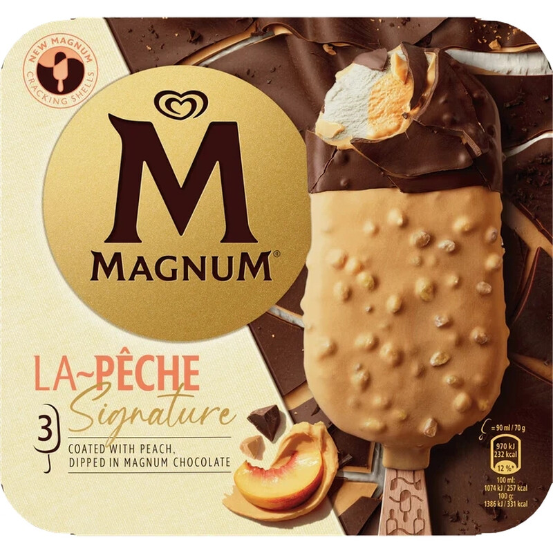 Magnum Signature IJs La Pêche 3 x 90 ml