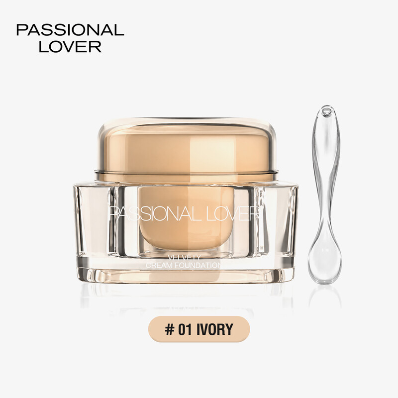 Passional Lover Unsichtbare Creme Foundation 01 Ivory 30 g
