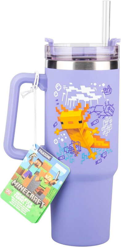 Paladone Minecraft Isolerende Beker - Paars, 900 mL