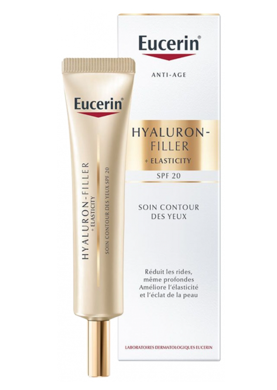 Eucerin Hyaluron-Filler + Elastizität Augenkonturpflege Spf 20 15 Ml