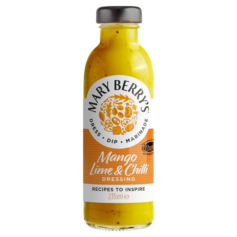 Mary Berry's Green/Red Mango, Lime & Chilli Dressing 235Ml