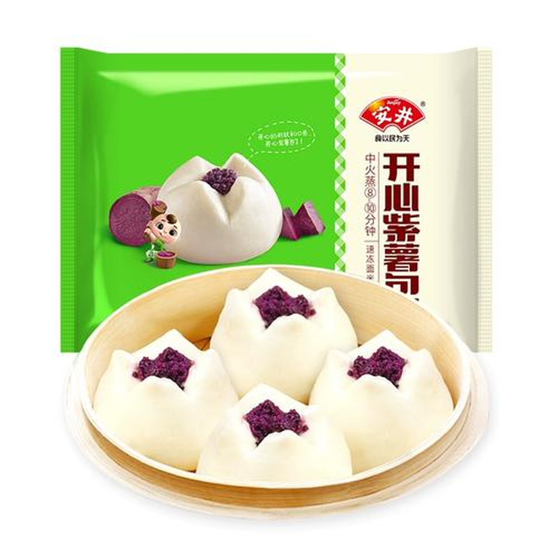 Purple Sweet Potato Bun 360g