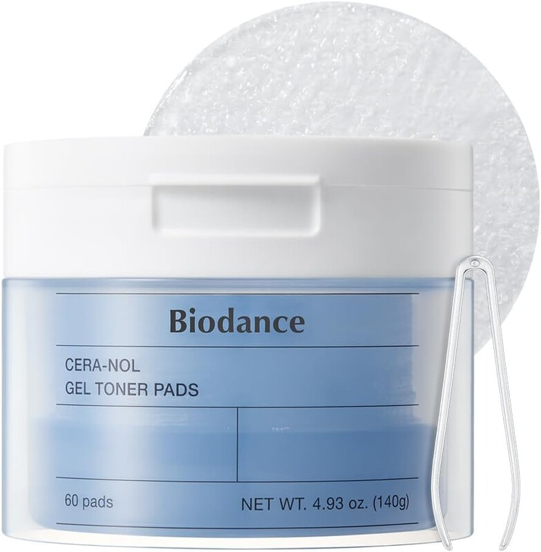 BioDance Cera-nol gel-tonerpads, 60 stuks