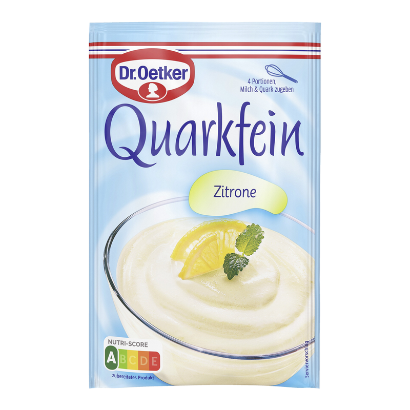 Dr. Oetker Quarkfein Zitrone 57 g