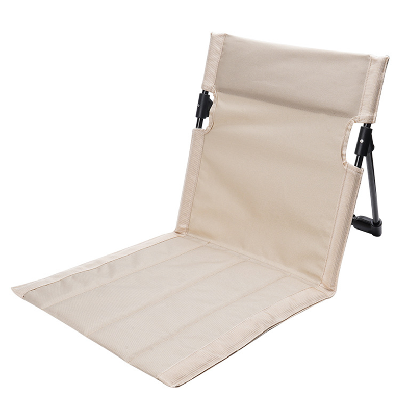 Camping portable folding chair, floor mat, lawn chair, outdoor folding beach garden l