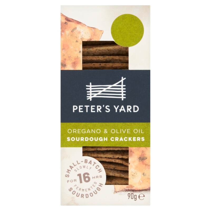 Oregano & Olive Oil Sourdough Crackers 90g