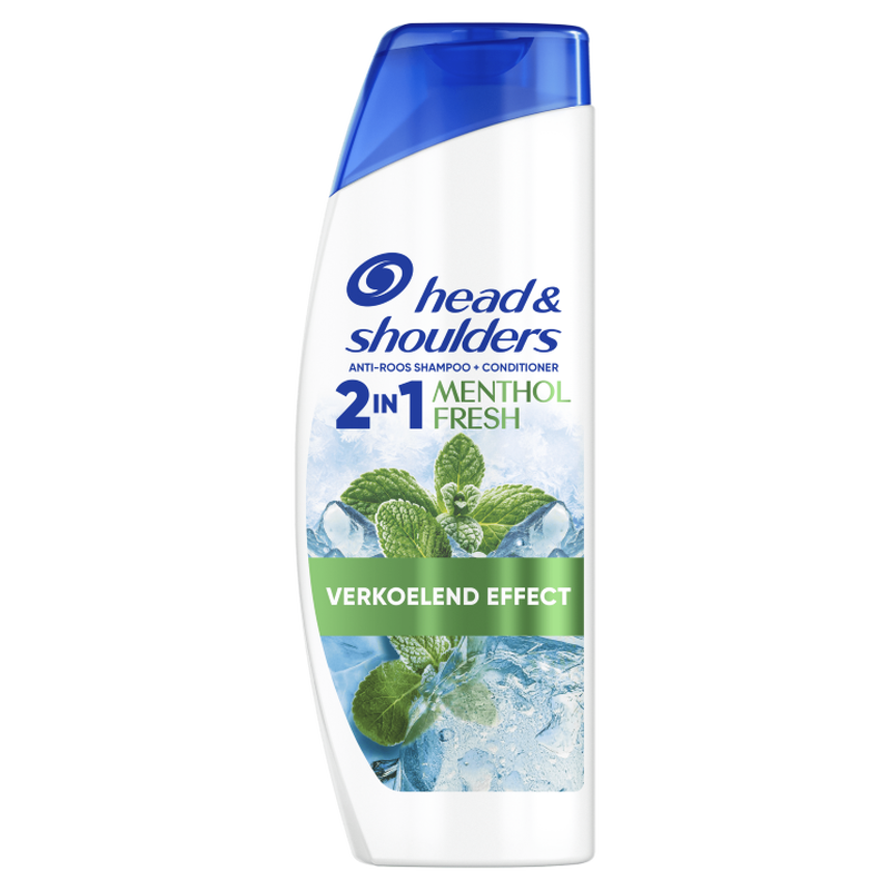 HEAD&SHOULDERS Shampooing et Après-shampooing 2 en 1 Menthol Frais 250 ml