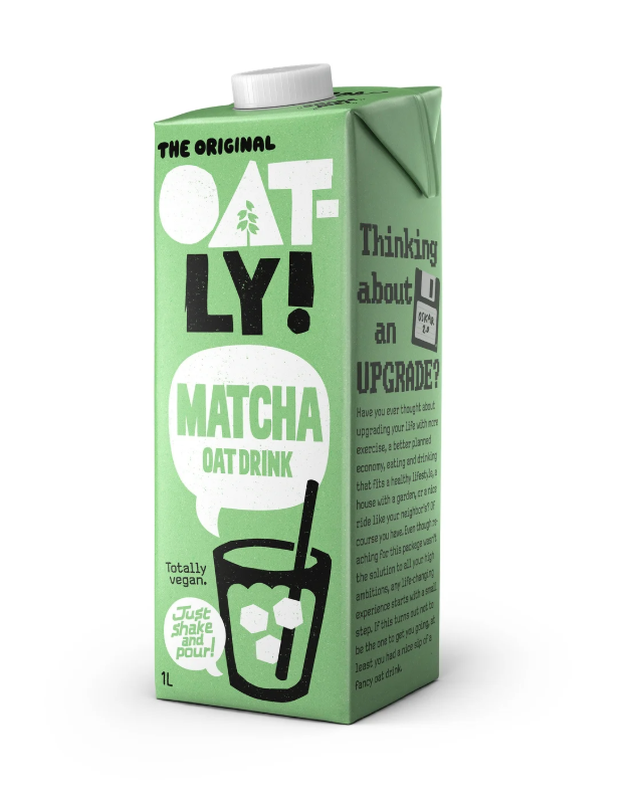 Oatly boisson avoine & matcha - vue 2