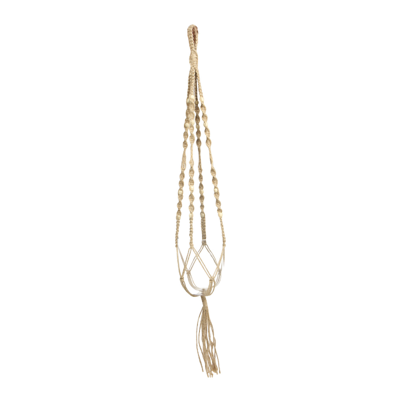 Macrame Plant Hanger Natural H110Cm