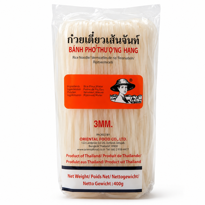 Farmer Brand Rijstnoedels 3 mm 400 g