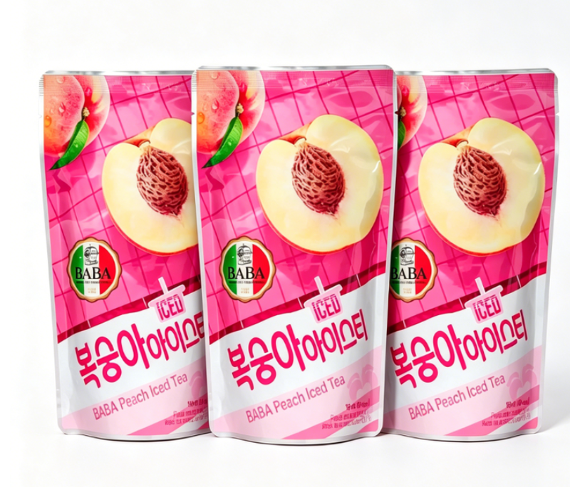 Baba Peach Ice Ade 190ml x 3pcs