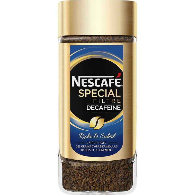 Café Soluble Spécial Filtre Décaféiné Nescafe Le Flacon De 50 Tasses - vue 2