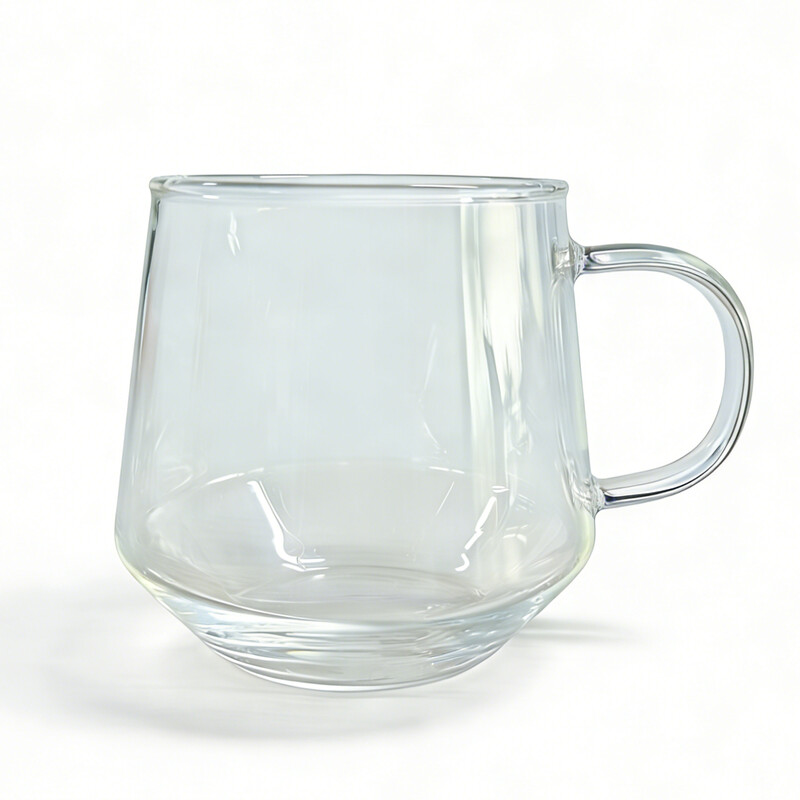 Transparent cup Glass Cup Tea Glasses Drinking Glasses Coffee Glass 280ml 1pc