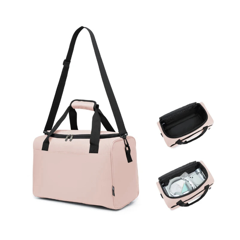 KONO 40x20x25 cm Ryanair Unter-Sitz-Tasche, 20 L Leichtes Kabinenhandgepäck für Reisen und Pendeln (Pink)