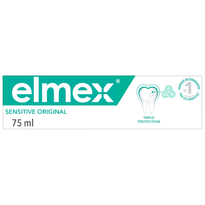 Elmex Dentifrice Sensitive Original 0 Colorant 75Ml
