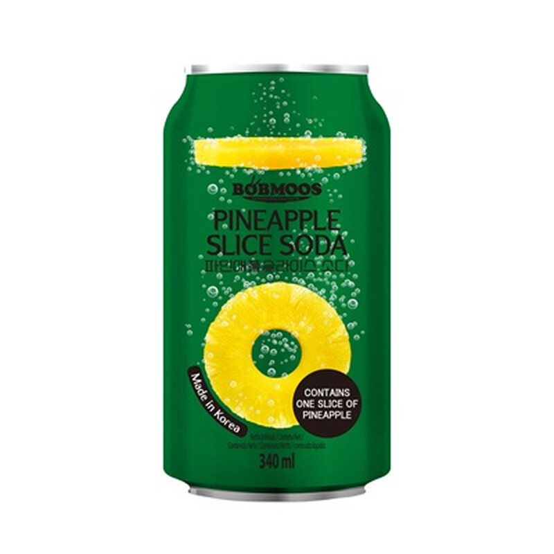 Drink Spark Mit Ananas BOBMOOS 340 ml
