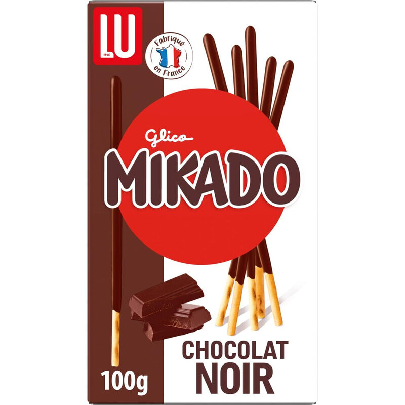 Biscuits Nappés Au Mikado Lu La Boîte De 100 G
