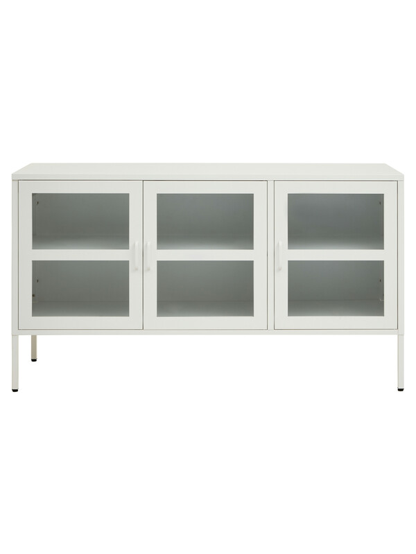Sideboard Acier Metal White