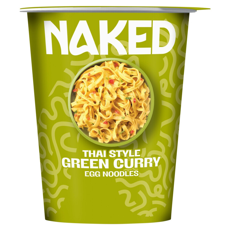 Naked Noodle Egg Noodles Thai Green Curry 78G